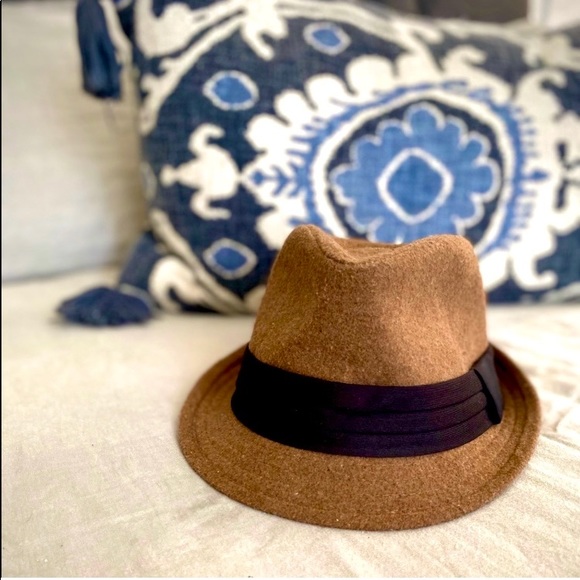 Something Special Accessories - Brown Fedora with Black Trim 🍂